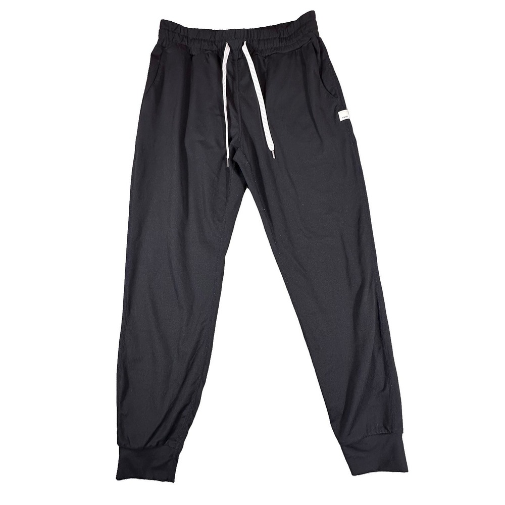 Vuori Joggers Womens XS Black Drawstring Lounge Yoga Gym Sweatpants Athletic